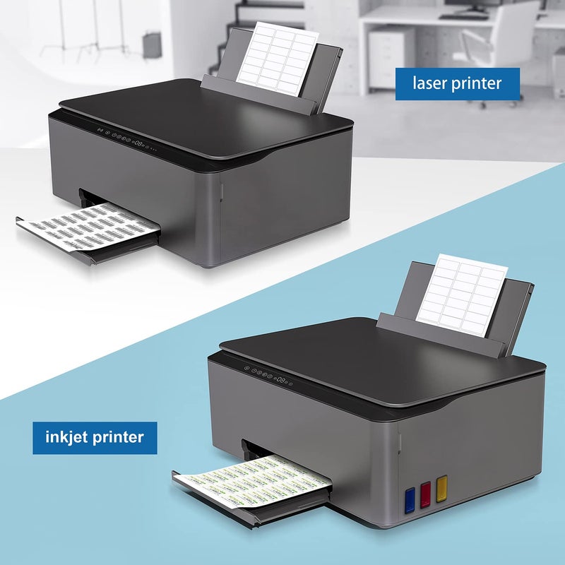 Methdic Address Labels 1" x 2-5/8" 900 Labels Sticker Paper for Laser/Ink Jet Printer Mailing Labels 8.5"Ã—11" White 30 per Sheet - Image 3