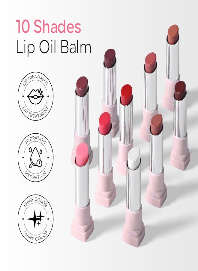 FREEORR Hydrating Glaze Lip Balm with Hyaluronic Acid, Moisturizing Shine Mauve Lipstick, Sheer Glow Tint with 24HR Hydration, Daily Lips Moisturizer for Softer Smoother Lips, Cool Mauve Sheer - Image 3