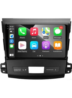 Android Car Stereo For Mitsubishi Outlander 2005-2013 Support Apple Carplay Android Auto Wireless 4GB Ram Octa-Core Processor Fast Interface Quick Boot AHD Camera Included Bluetooth DSP USB