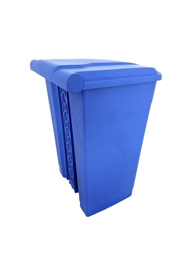 AKC Garbage Trash Can with Centre Pedal, High Density Polyethylene (HDPE) Heavy-Duty Plastic Bins (BLUE, 45 Liters)  - Image 3