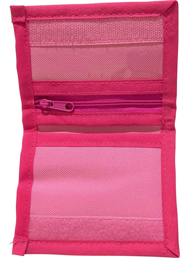Ruz Minnie Mouse Little Girl Bifold Wallet With Zippered Pocket - Image 4