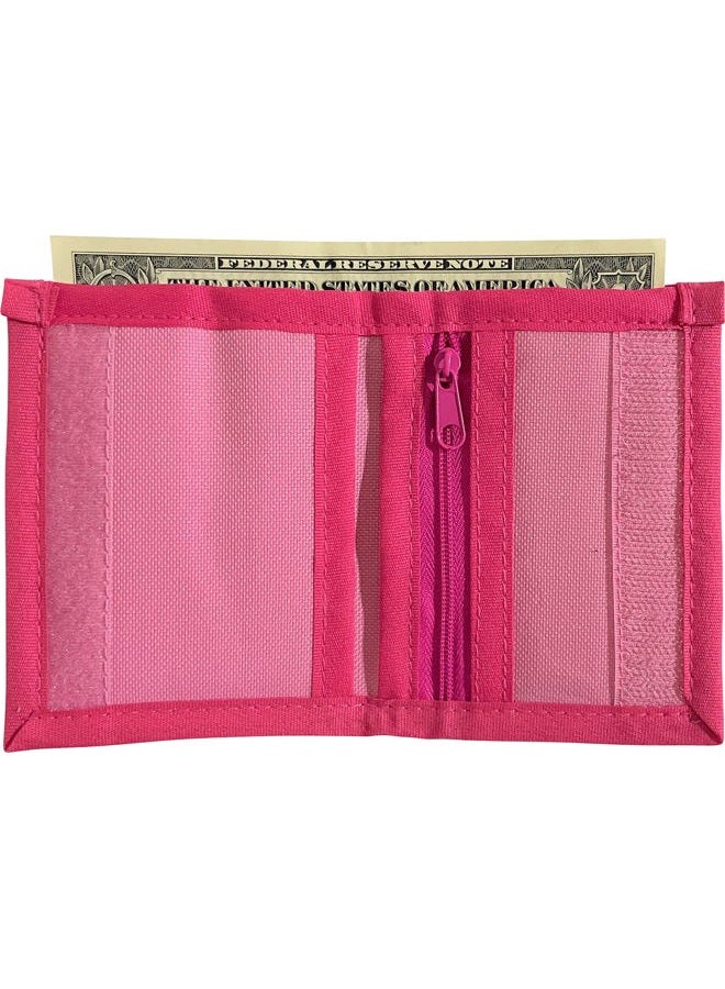 Ruz Minnie Mouse Little Girl Bifold Wallet With Zippered Pocket - Image 5