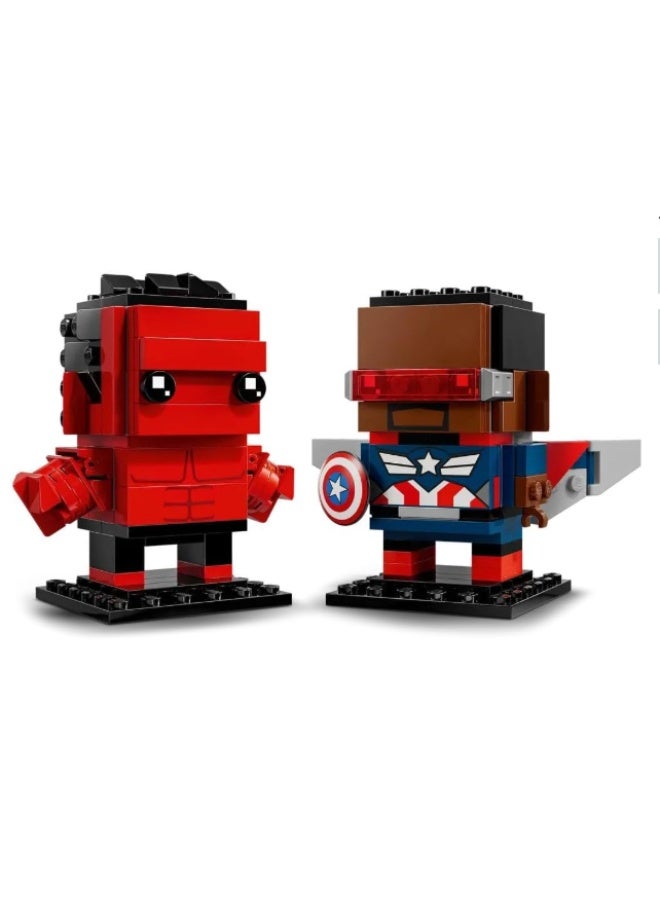 LEGO Captain America & Red Hulk Figures 40668 - Image 1