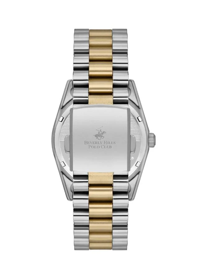 بيفرلي هيلز بولو كلوب Beverly Hills Polo Club BP3172C.220 Women's Analog Display Watch & Metal Strap Silver