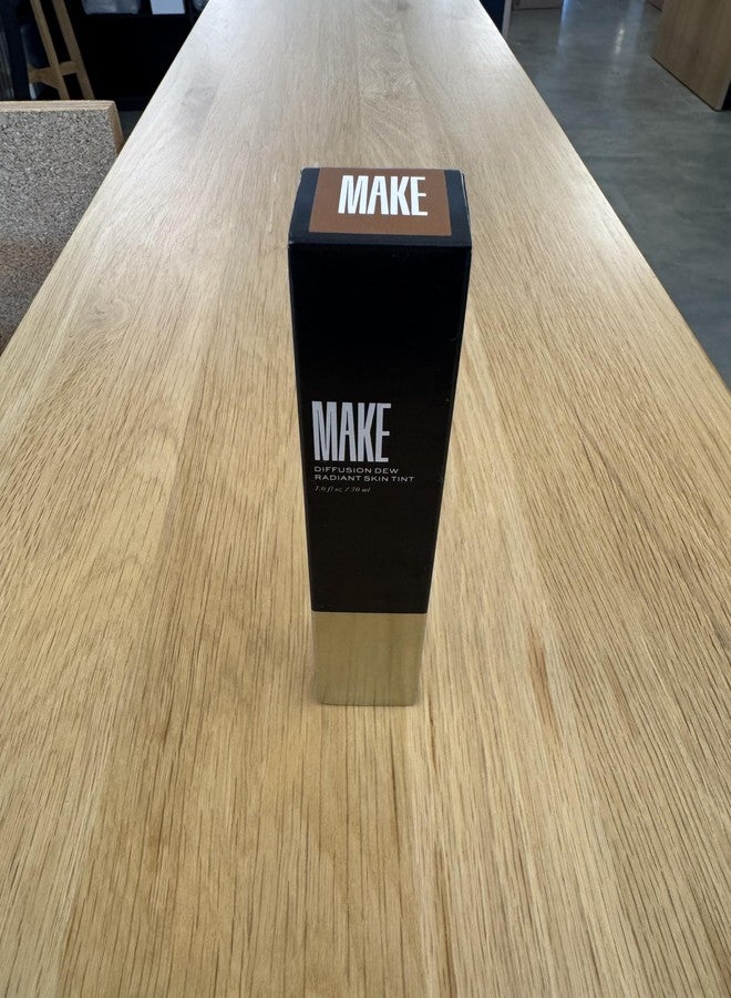 MAKE Beauty Diffusion Dew Skin Tint - Lightweight, Radiant-Finish Complexion Tint with Niacinamide and Adenosine - Honey 07 - Sheer to Medium Coverage - Image 2