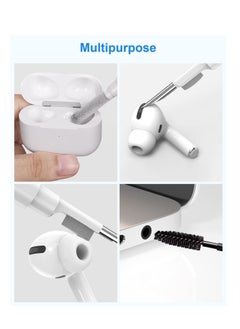 Y&D 8 in 1 Cleaner Kit, Multi-Function Electronic Keyboard Kit with Brush, for Earbud, Phone, Bluetooth, iPad, Earphones, Computer, Camera (White)  - Image 4