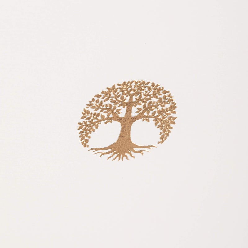 Graphique Box of Cards, Tree - Includes 10 Cards with Matching Envelopes and Storage Box, Cute Stationery Made of Durable Heavy Cardstock, Cards Measure 3.25" x 4.75" - Image 2