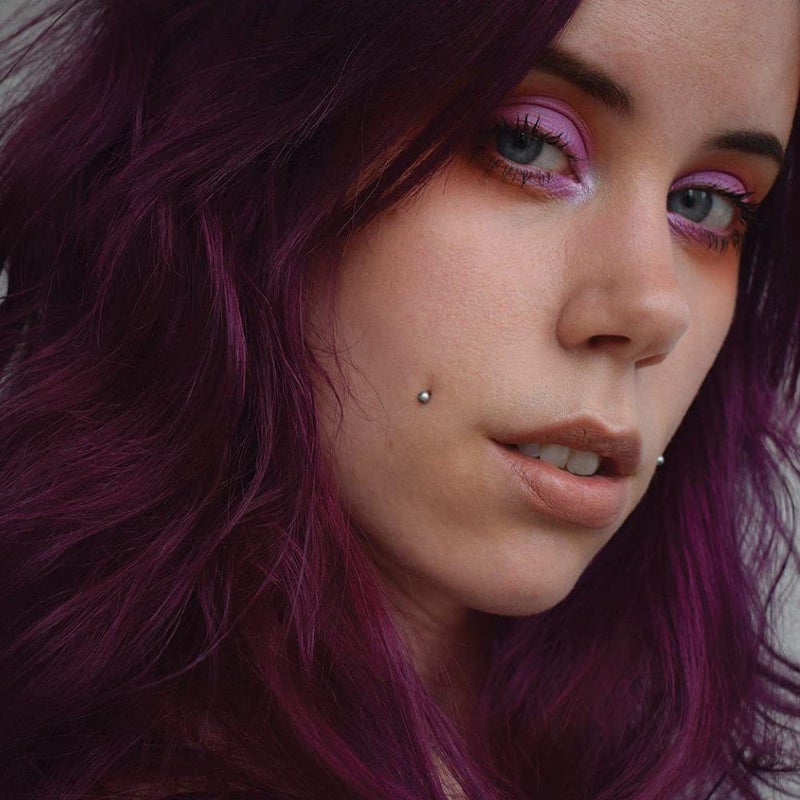 MANIC PANIC Classic Fuschia Shock Semi Permanent Hair Color - Dark Pink Hair Dye for Women & Men That Lasts 4-6 Weeks - Vegan, Ammonia & Cruelty-Free - Create & Mix Custom Shades (4oz) - Image 5