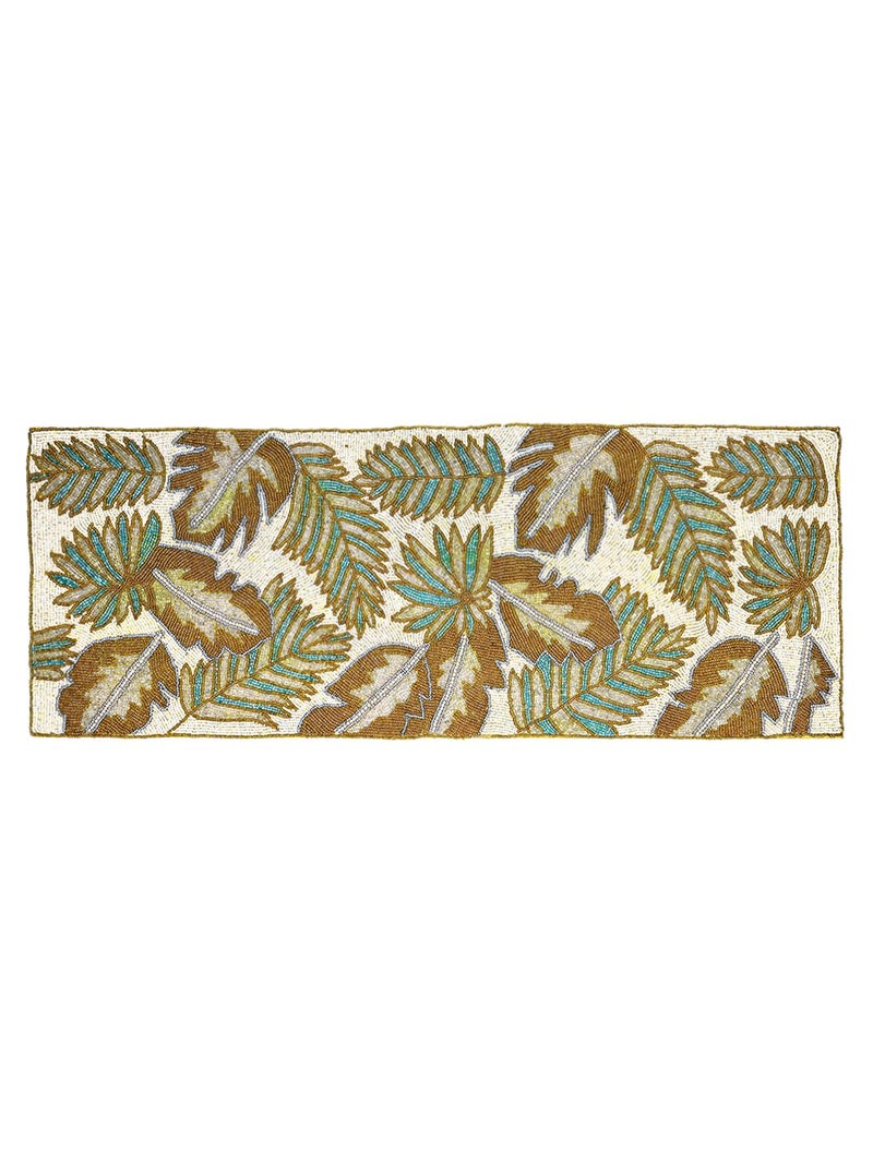 AIVIK Premium Handcraf Beautiful Beaded Table Runner Craftsmanship 13 36 Inch BR007 - Image 4
