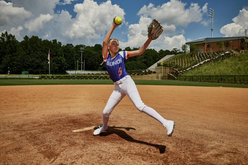 Mizuno Women's Select Belted Softball Pant, Royal , Small - Image 5