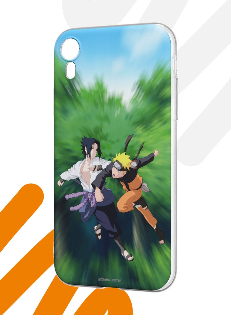 MOBILIUS for iPhone XR Case, Shockproof Protective Phone Case for iPhone XR, Naruto, with Battle Pattern - Image 3