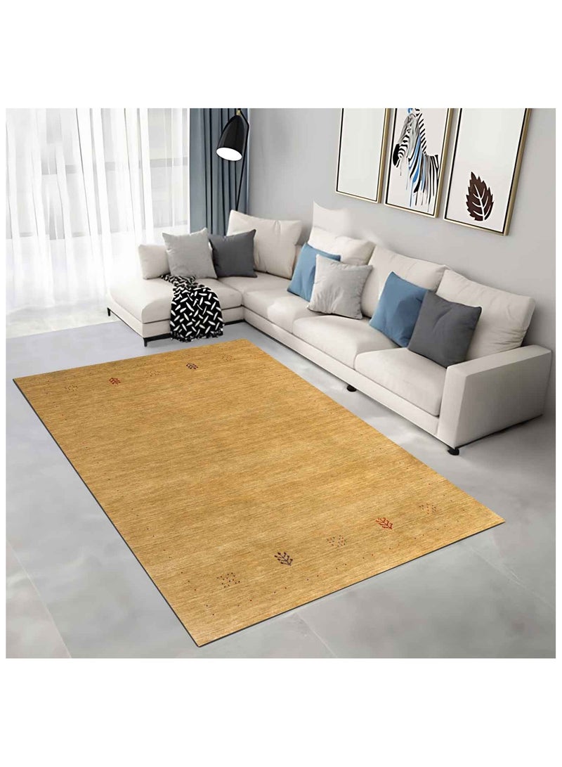 MANHATTAN WOOL RUG - 200X300 CM - GOLD - Image 1