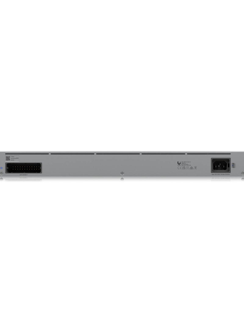Ubiquiti Networks Ubiquiti Networks Pro Max 24-Port 2.5G / 1G Mgd Network Switch, 112 Gb/s Switching, Layer 3 Features, 1.3" Touchscreen, DC Power Backup Ready, 16 x Gigabit ETH Ports (60W) | USW-PRO-MAX-24-POE-EU  - Image 5