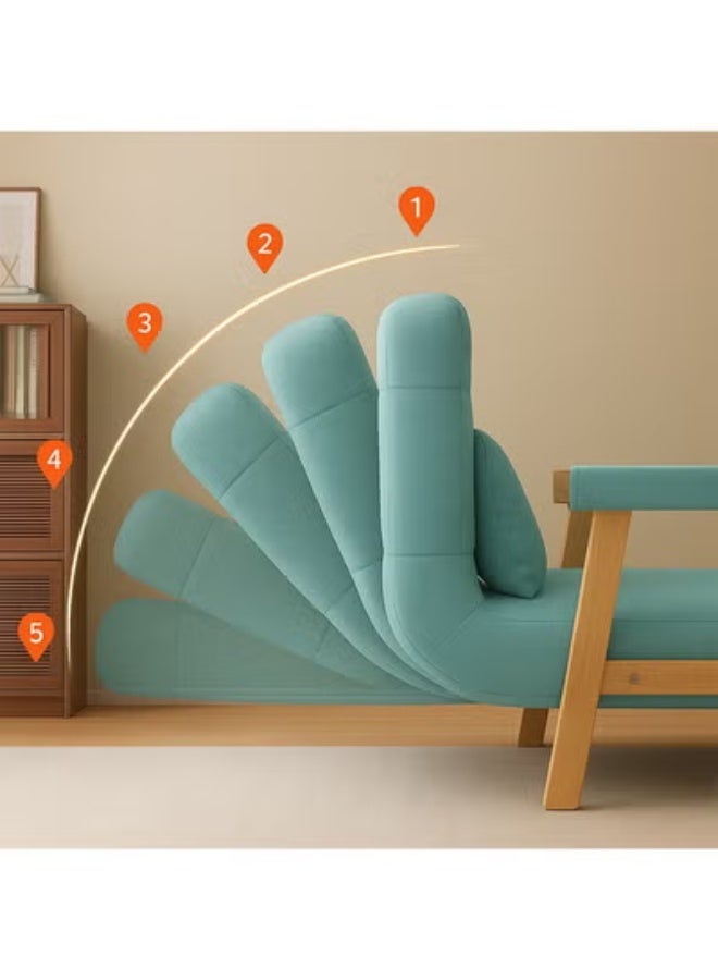 ZCM-HAPPY Convertible Folding Sofa Bed Space Saving Scratch Resistant Sofa for Apartments - Image 5