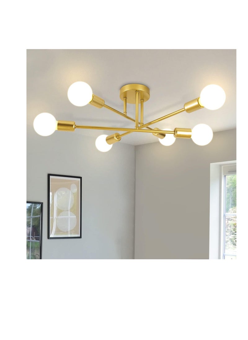 SUN SHINE Modern Sputnik Chandelier Ceiling Light  - Image 2
