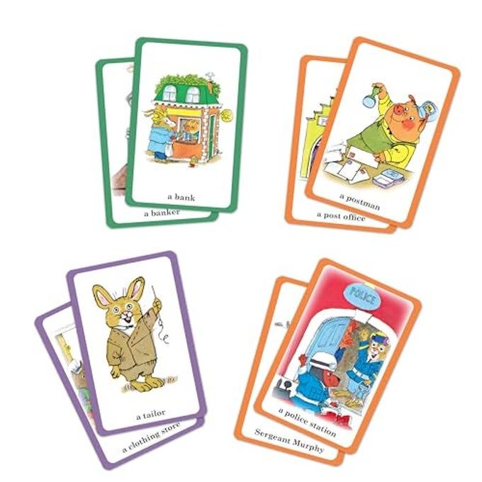 Briarpatch , Richard Scarry's What Do People Do Card Game, Based on Early Reader Books for Preschool, Kindergarten and 1st Grade - Image 2