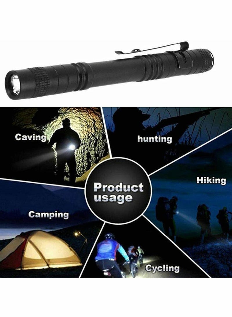 Excefore LED 8000Lumens Portable Hot Bright USB Rechargeable Pen Pocket Torch Light Lamp  - Image 3