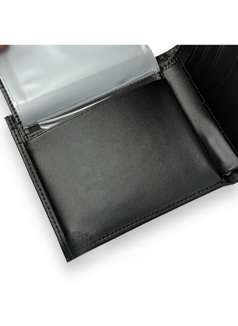 GUESS - Guess Wallet For Men Leather,Black. - Image 1