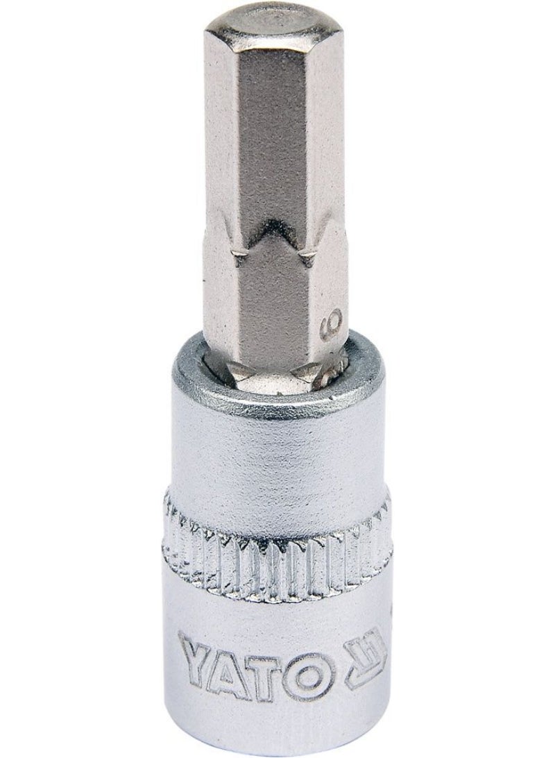 YATO Socket Bit 1/4" Hex 6mm L=37mm YT-04373