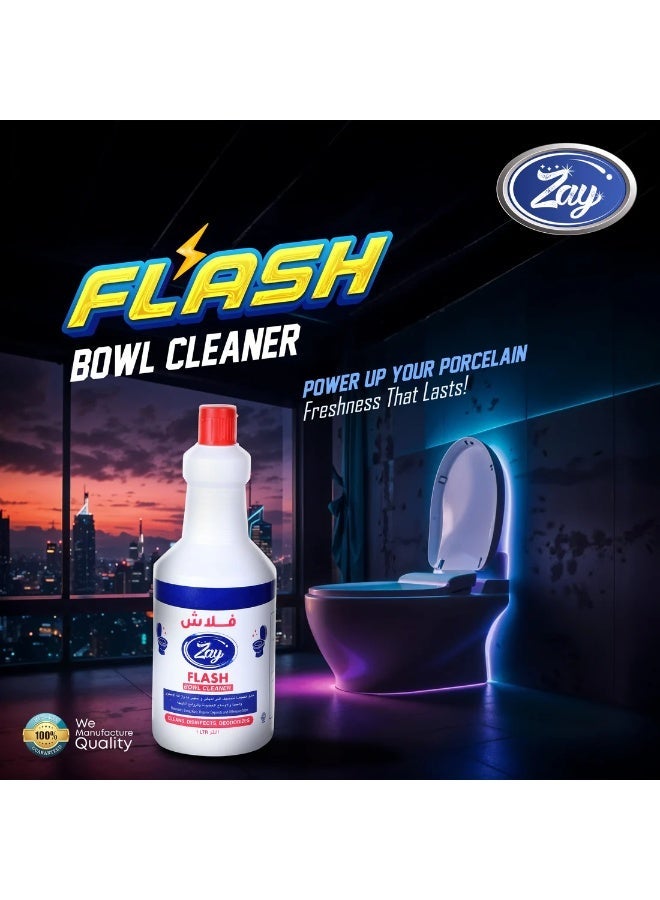 Zay Flash Bowl Cleaner – 1000ML - Image 2