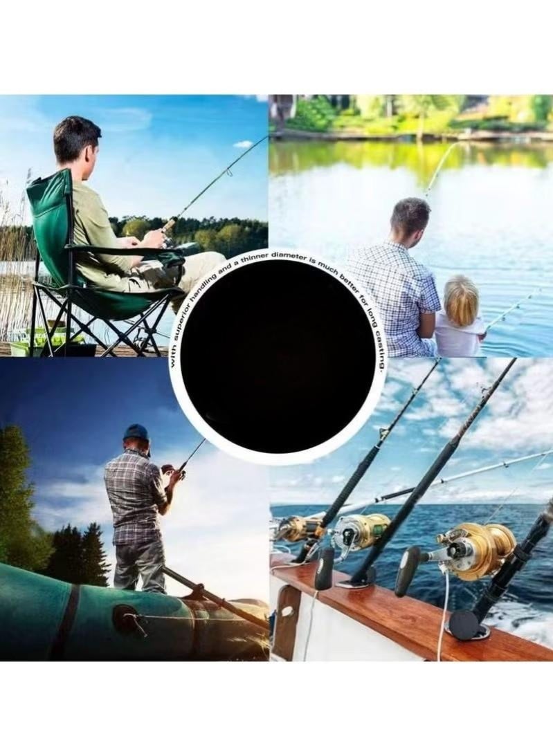 500M-Nylon String Fishing Line Cord Clear Fluorocarbon Strong Monofilament Wire Flexible Wear-resistant Super Pulling Force Cut for Hanging Decorations Beading Crafts Kite - Image 4