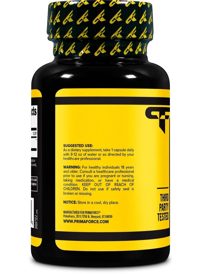 بريما فورس بريمافورس تودا (حمض التوروأورسوديوكسيكوليك) 30 حصة، 500 ملغ تودا لكل حصة | أملاح صفراوية عالية الجودة - مكمل غذائي خالٍ من الغلوتين وغير معدل وراثيًا - Image 3