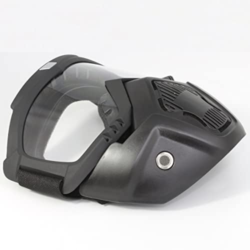 PLOOTA Motorcycle Face Mask Motorcycle Goggles for Men Women Motocross Goggles.Dirt Bike,ATV,Riding,UV400 Anti-Scratch Dustproof,Power sports,Offroad,MX,Skiing Goggles (M-ClearLens) - Image 4