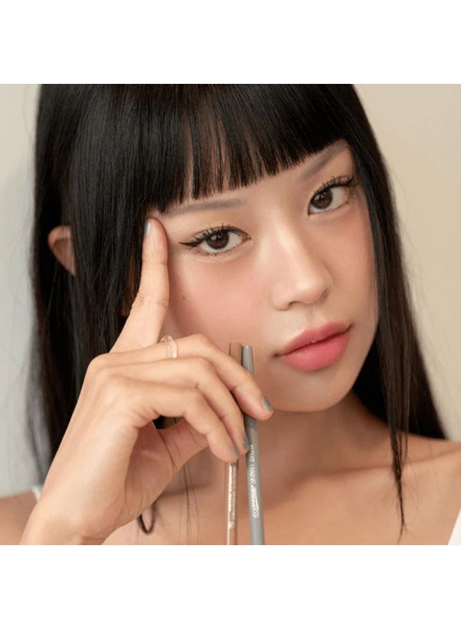 Peripera Speedy Skinny Brow - Self-Sharpening Brow Pencil 01 Gray Brown 7g - Image 2