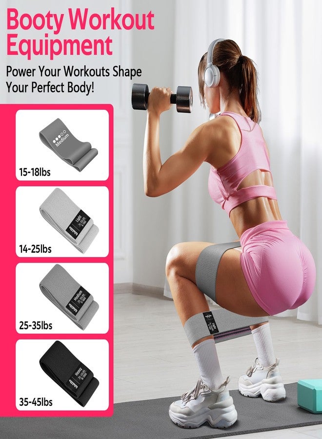 WALITO Pilates Ring Set for Women, Better Home Pilates Equipment Kit with Resistance Bands, Figure 8 Workout Bands, Magic Circle, Mini Ball, Compact Toning Fitness Essentials Starter Accessories Gift - Image 3