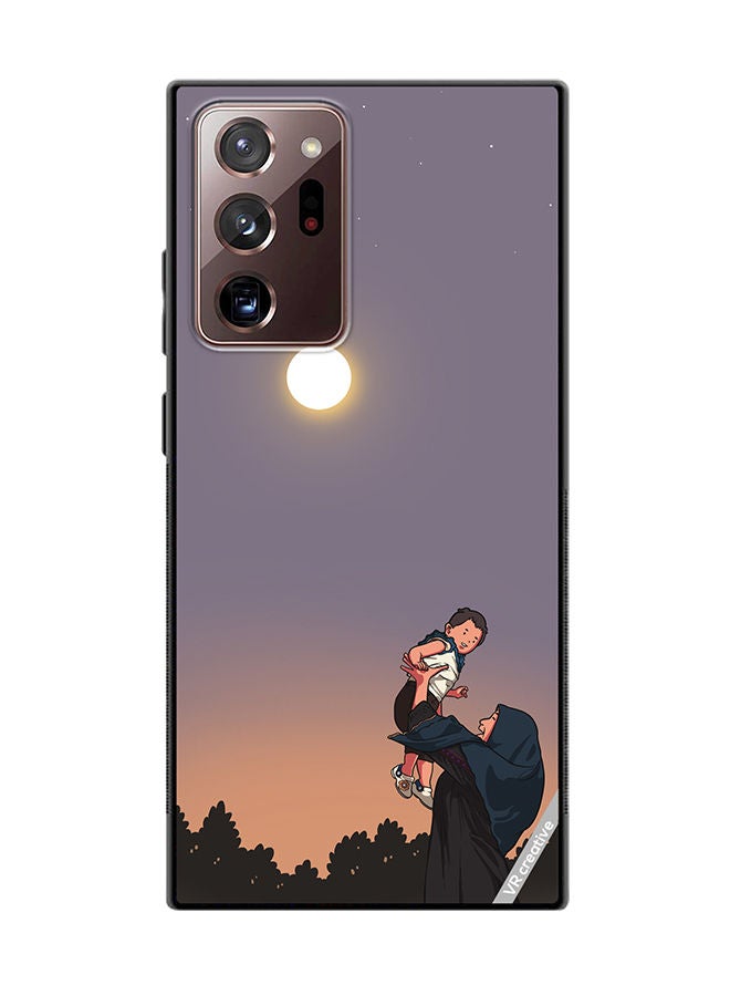 VR CREATIVE Protective Case Cover For Samsung Galaxy Note20 Ultra 5G Last Child Design Multicolour - Image 1