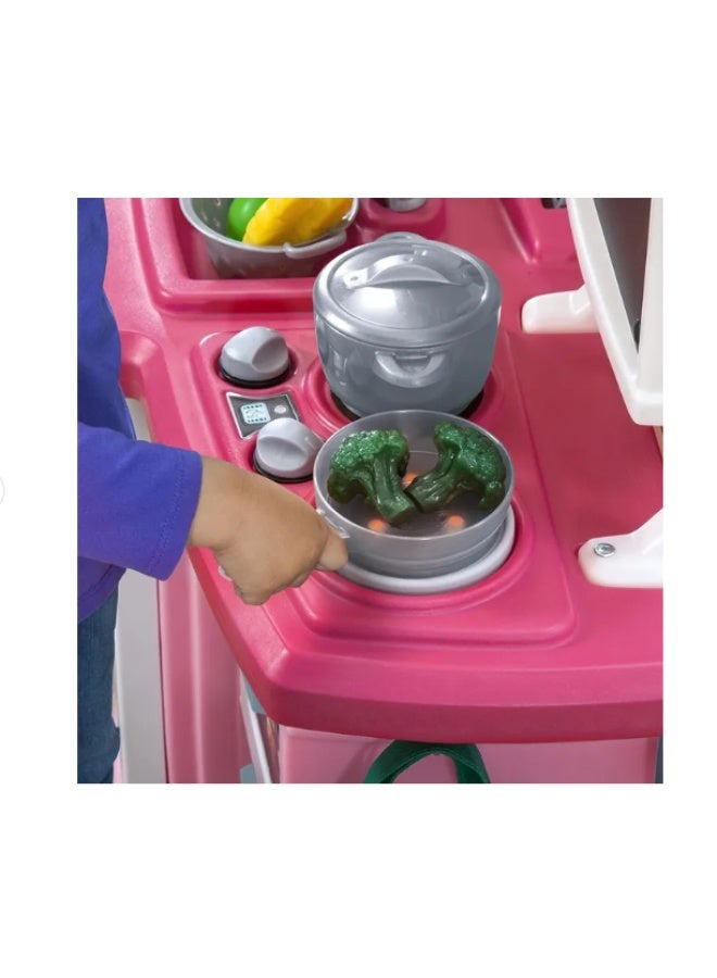 ستيب2 مجموعة ألعاب المطبخ الذواقة من ستيب تو جريت - وردي 488900 - Image 5