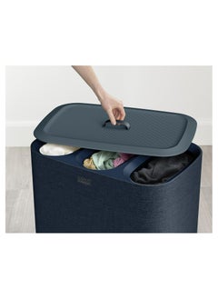 Tota Trio 90litre Laundry Separation Basket with lid, 3 Removable Washing Bags with Handles  Black - pzsku/Z52934696E56DC6924387Z/45/_/1729776566/bc42de6a-a0d3-4951-9c02-de22b86035cc