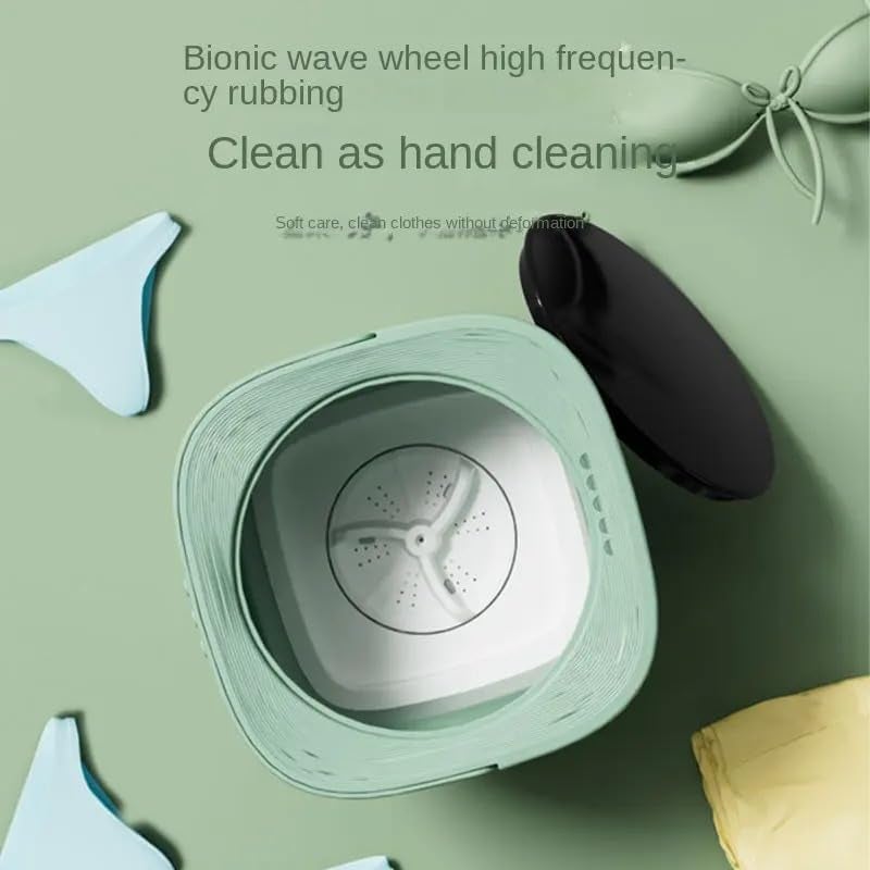 Heattack Divera SeMi AuToMaTiC FoLdInG 11L SmAlL MiNi WaShInG MaChInE WiTh DrYeR DeEp CLeAnInG FoR UnDeRwEaR WaShINg MaChInE ClOtHeS WaShEr7  - Image 5