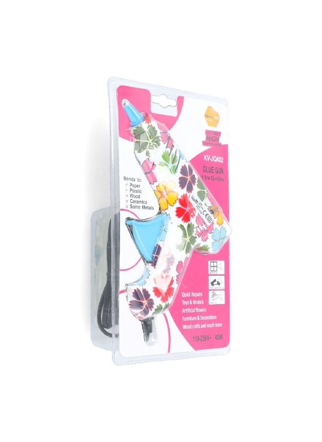 HONEYBEE 40W 110-250V User-Friendly Glue Gun with Cable Multicolor 1.4 m KV-JQ402  - Image 2