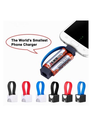 Mini Portable Charger, Powered by AA/AAA Battery Smartphone Emergency Charger Compatible with MicroUSB to Lightning and USB-C Adapter Suit for Cell Phone Portable Devices (Red) - pzsku/Z5293EE3DB3A7884E5387Z/45/_/1736794873/f26df036-ce50-41da-ab37-5e77108f90d4