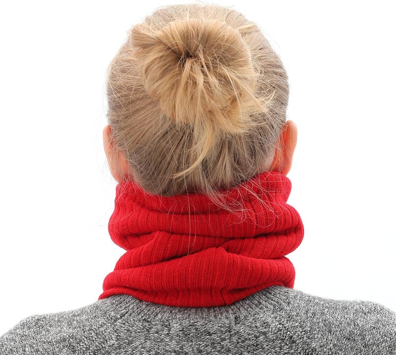 NovForth Winter Neck Warmer Men Ski, Neck Gaiter Face Scarf Women, Fleece Scarf for Men Gaiter Mask, Thick Windproof Scarves - Image 5