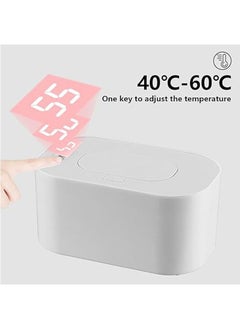 General USB Wet Wipes Warmer, Baby Wipes Dispenser, Large Capacity Portable Wipes Warmer for Travel, Home, Car  - Image 4