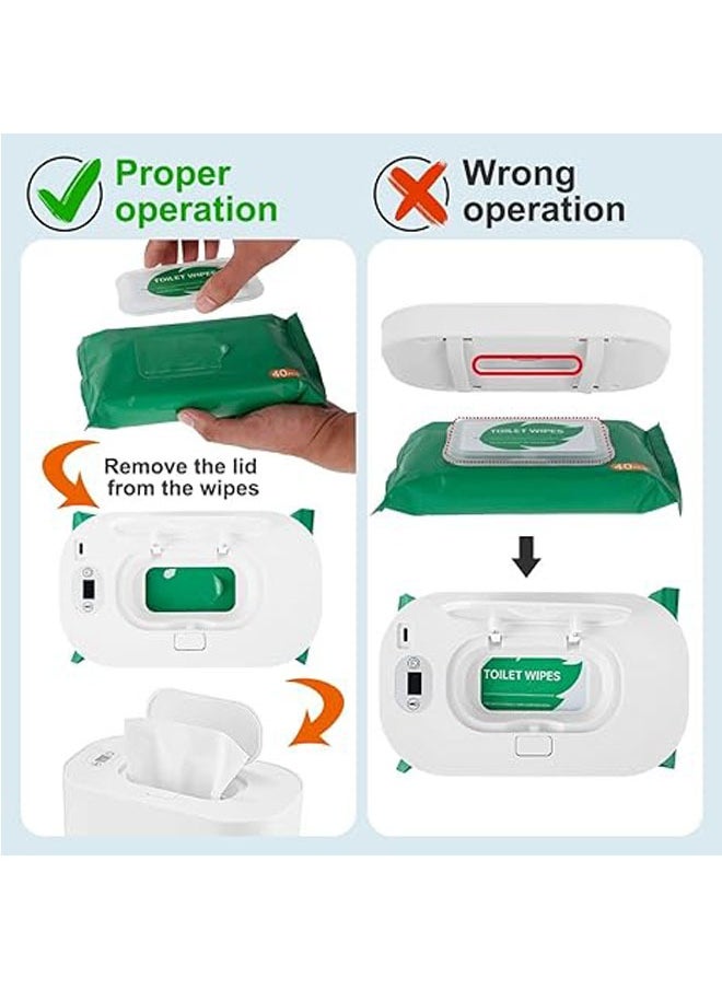 USB Wet Wipes Warmer, Baby Wipes Dispenser, Large Capacity Portable Wipes Warmer for Travel, Home, Car - pzsku/Z5293F663E53E50595695Z/45/_/1704781873/7fc6d7a8-d446-4366-b870-b0a1e3174a07