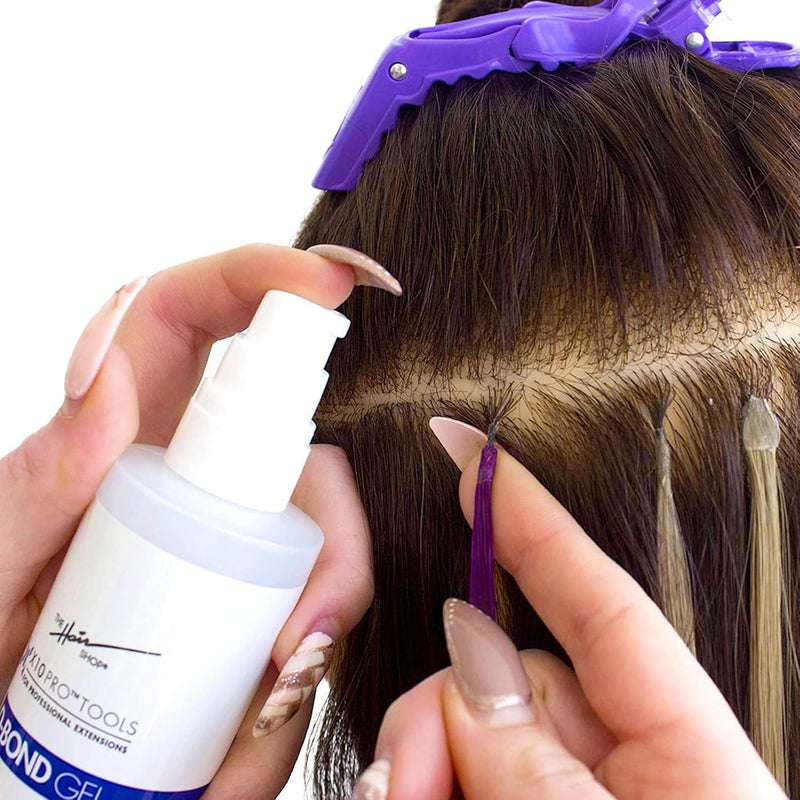 The Hair Shop D-Bond Gel Remover for Keratin Hair Extensions - 4 oz - Image 2