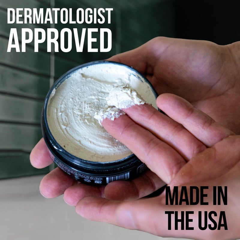 RUGGED & DAPPER - Premium Face Mask for Men - Deep Pore Cleansing Treatment - Fights Blackheads + Acne + Excess Oil - USA Made with Natural Kaolin Clay - 5.5 Oz - Image 2