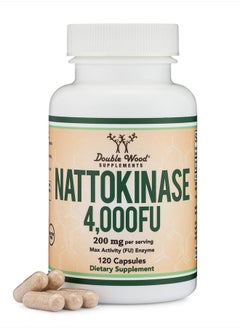 Nattokinase, 4000 FU, 200mg - 120 Capsules