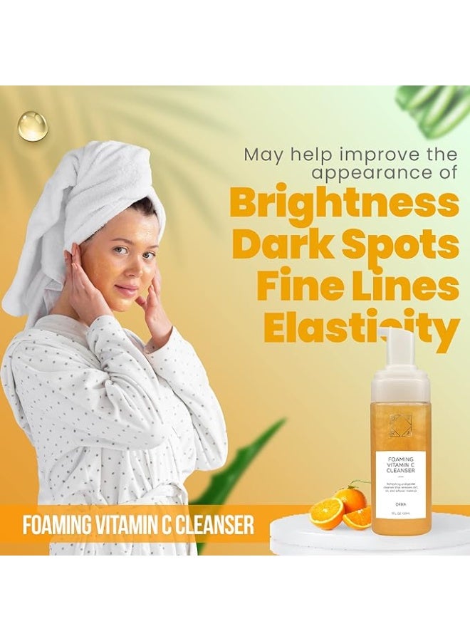 أوفرا كوزمتيكس رغوة تنظيف الوجه بفيتامين سي المنظفة من أوفرا كوزمتيكس - 150 مل - Image 2