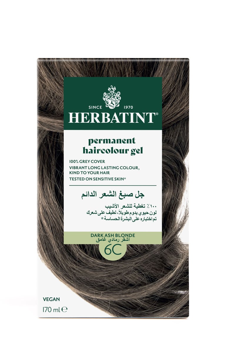 Herbatint Hair Color 6C D Ash Blonde - Image 1