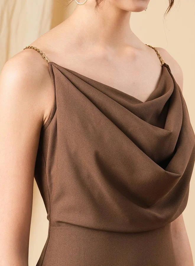 Mish Cowl Neck Dress