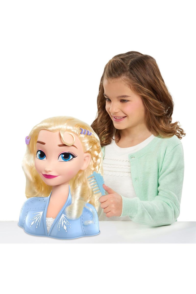 Disney Frozen 2 Elsa Styling Head, 14-Pieces - Image 2
