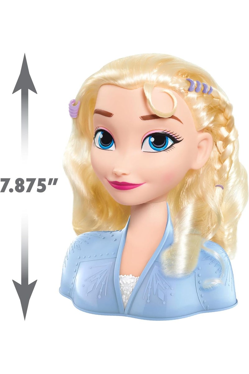 Disney Frozen 2 Elsa Styling Head, 14-Pieces - Image 3