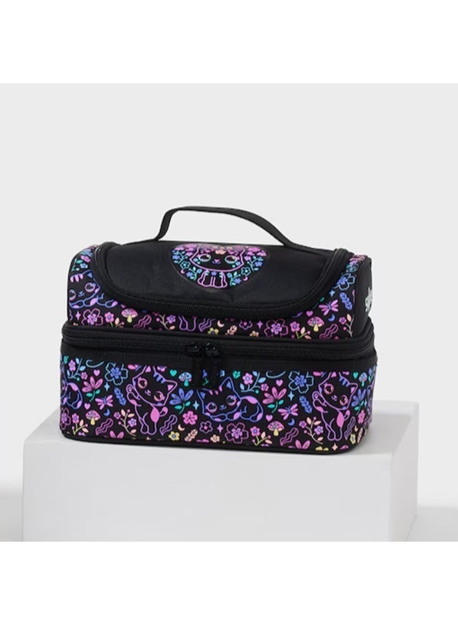 Smiggle Dreamy Flower Cat Kids Insulated Lunch Bag - Image 2
