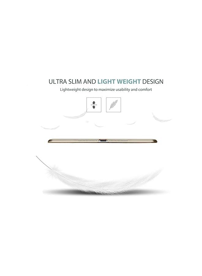 Procases Ipad 9.7 Case (Old Model) 2018 Ipad 6Th Generation / 2017 Ipad 5Th Generation Case - Ultra Slim Lightweight Stand Case With Translucent Frosted Back Smart Cover For Ipad 9.7 Inch -Gold - Image 4