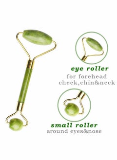 KASTWAVE Jade Roller & Gua Sha Set, Gua Sha Massager Slimming Tool, Facial Face Jade Roller Natural Stone & Gua Sha Set Beauty Tool for Neck and Eye Treatment, Skin Tightening, Lift Firming  - Image 2