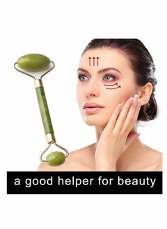 KASTWAVE Jade Roller & Gua Sha Set, Gua Sha Massager Slimming Tool, Facial Face Jade Roller Natural Stone & Gua Sha Set Beauty Tool for Neck and Eye Treatment, Skin Tightening, Lift Firming  - Image 4